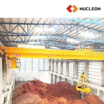 Engineering Industrial 5 Ton 10 Ton 20 Ton Double Girder Eot Overhead Crane for Bulk Materials Handling