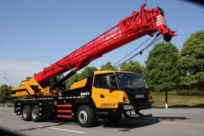 China New Stc250c 25 Tons Small Hydraulic Sensitive Load 25 Ton Lifting Capacity Mobile Truck Crane