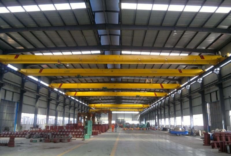 China Factory 10t 15t 16t 20t Single Girder Workshop Overhead External Bridge Crane