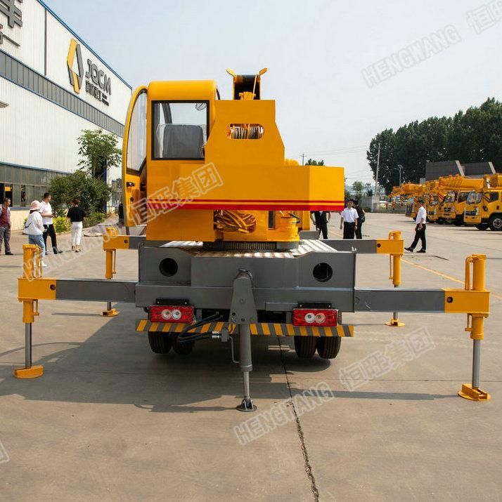 China 5t Hydraulic Construction Mobile Truck with Crane