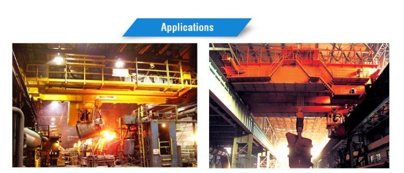 5 Ton to 300 Ton Molten Steel Casting Foundry Metallurgy Bridge Overhead Ladle Crane
