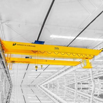Chinese Hot Sale High Quality Low Noise Electric Girder Eot Crane 20ton Double Beam Overhead Crane