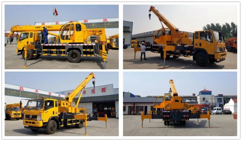 12 Ton Telescopic Boom Truck Mounted Crane in Singapore