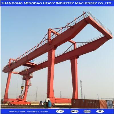 Customised Steel Rail Mounted 50t Gantry Crane for Container Handling