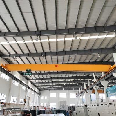 Industrial Widely Use Wireless Control 10ton Electric Hoist Single Beam Bridge Crane Price