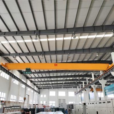 Industrial Widely Use Wireless Control 10ton Electric Hoist Single Beam Bridge Crane Price