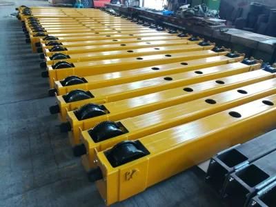 Heavy Duty 20ton Double Girder Overhead Crane End Truck