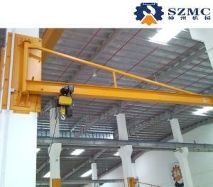 Small Portable Bx Model Wall Traveling Jib Crane Hot Sale in South America