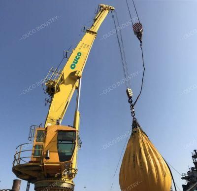 Ouco Custom 3t40m Marine Crane, Hydraulic Telescopic Boom Series