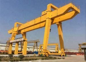 Outdoor Industrial Heavy Load Large Span U Frame Movable Double Girder Beam Gantry Cranes