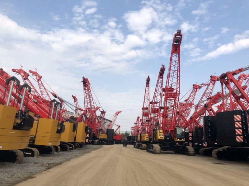 Famous Brand 55 Ton Crawler Crane for Sale (SCC550A)