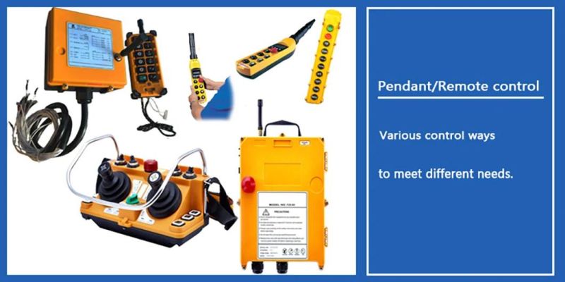 10 Ton Single Beam Eot Bridge Crane Price with Wireless Control