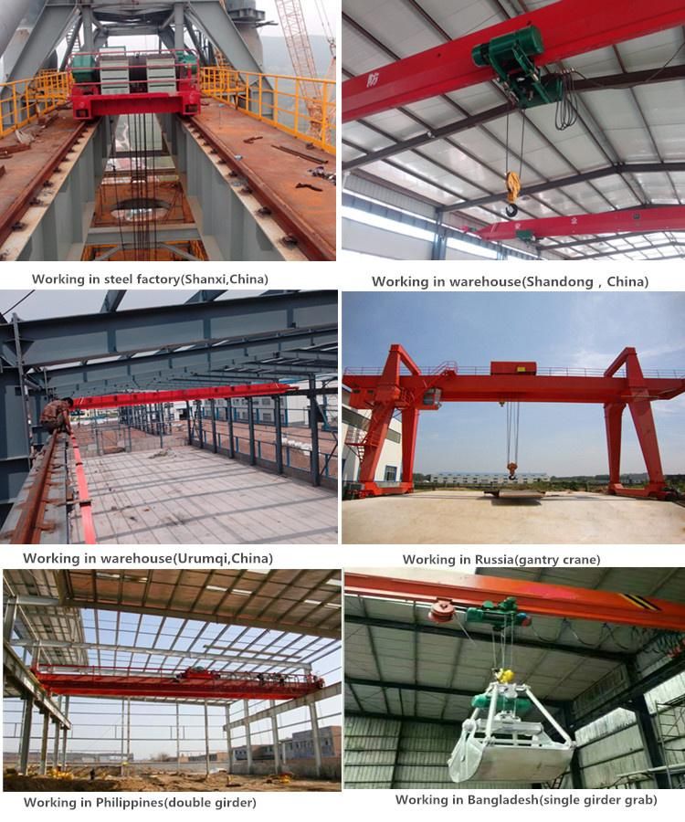 Workshop Warehouse Hoist Using 5t Gantry Crane with Electric Hoist