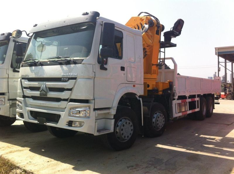 20t Knuckle Boom Truck Mounted Crane with HOWO Chassis