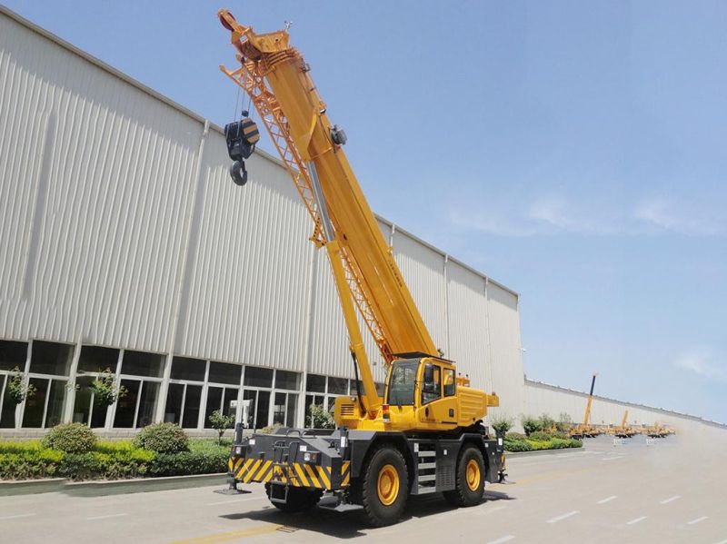 50 Ton Rough Terrain Crane Rt50 with Hydraulic Telescopic Boom