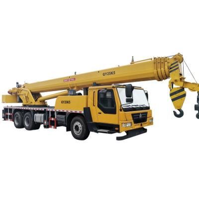 CE Certificated Heavy Duty Hydraulic Mobile Heavy Crane Truck Hydraulic Truck Crane 25t