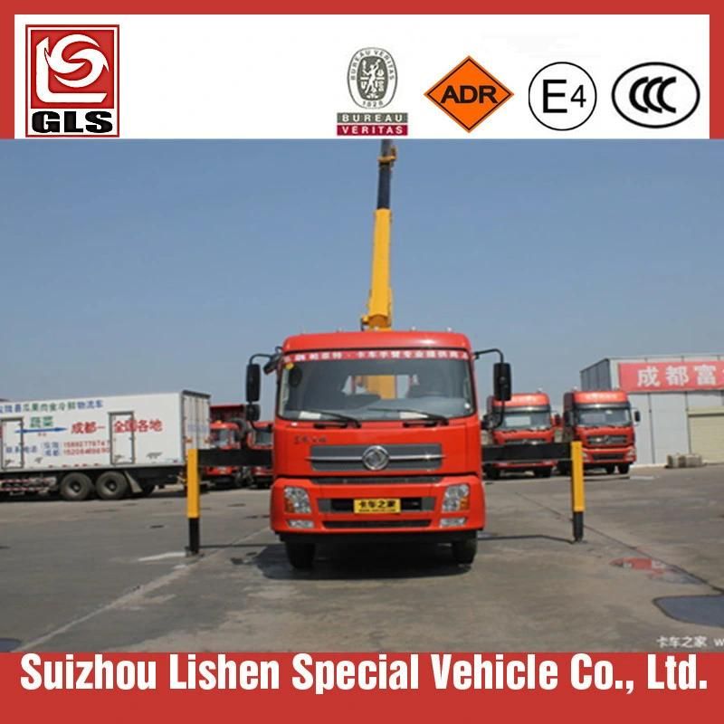 6.3ton 6 Wheelers Truck Mounted Crane Boom Truck 6.3 Ton Crane Truck