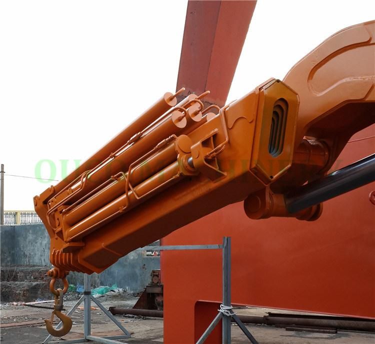 Ouco Customized 5t Marine Crane Knuckle Boom Telescopic, High Quality Crane