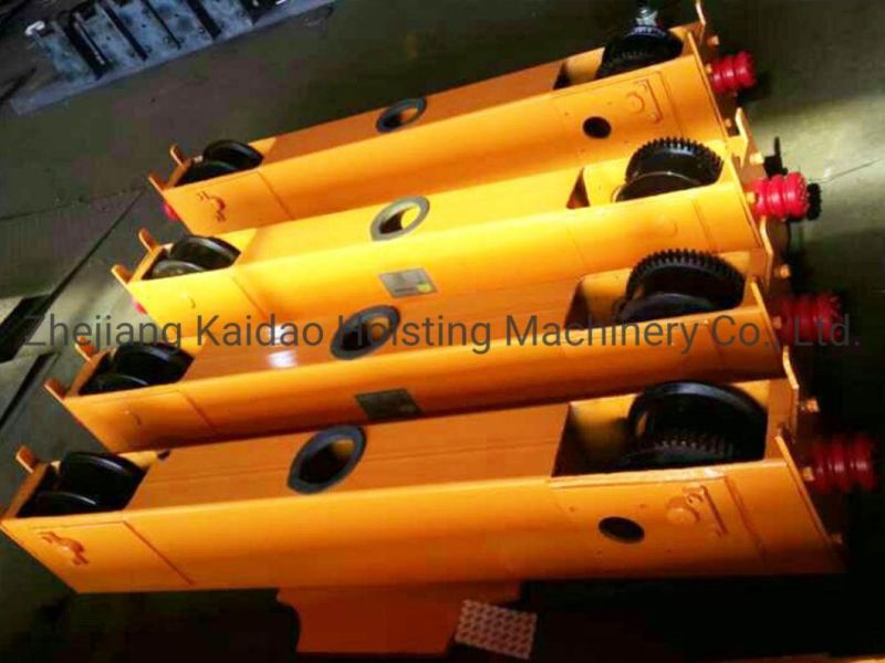 Single Girder Underhung Suspension Crane End Carriage Truck