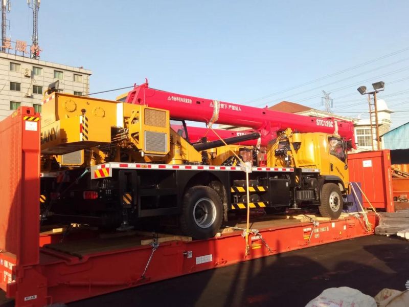 China Brand New Factory Price 12 Ton Mobile Hydraulic Truck Crane Stc120c