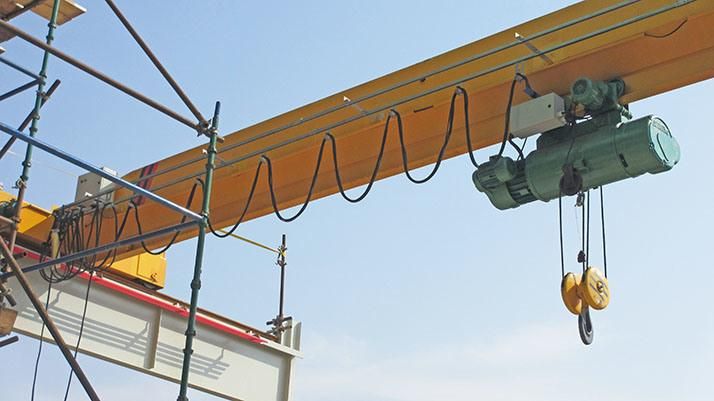 20t Single Girder Bridge/Overhead Crane Under Running Crane