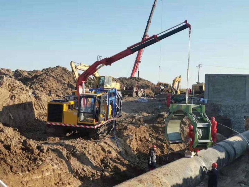 Welding Tractor Crawler Paywelder as Power Supply of Lincoln Welding Machine