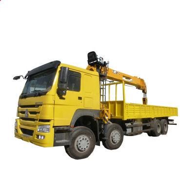 Sinotruk 6X4 Truck Crane Mounted Telescoping Boom Hydraulic Crane with 16 Ton Boom Truck Crane