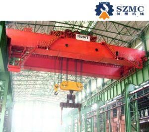 100 Ton 320 Ton Yz Model Double Girder Casting Overhead Crane for Foundry Cap.