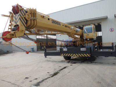 Construction Machinery Four Wheel Rough Terrain Mobile Crane Tanzania Qry30A