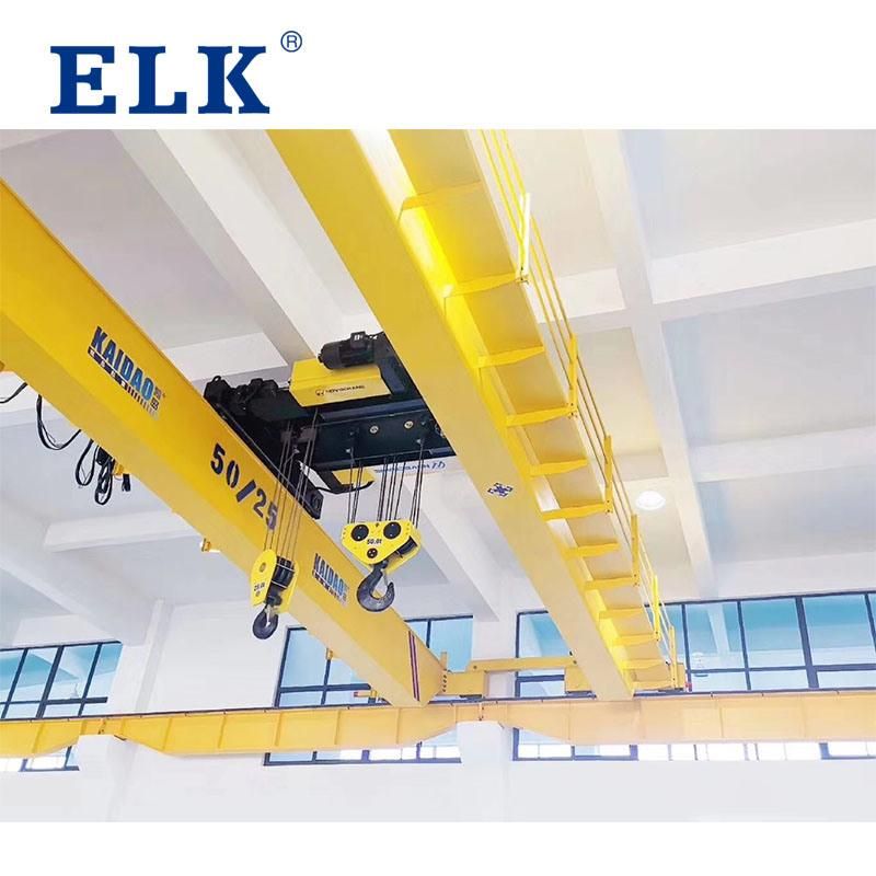 5-32 Ton Lh Type Wire Rope Electric Hoist Double Girder Overhead Crane