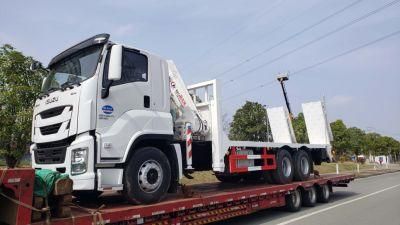 Isuzu 4X2 Cargo Truck with Sany Hydraulic 6tons 8tons Crane Lorry-Mounted Crane Mobile Telescoping Boom Aerial Car