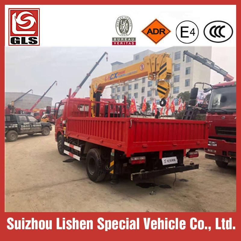 Telescopic Boom Truck Crane 4ton Truck Mounted Crane, 4 Ton Truck with Crane