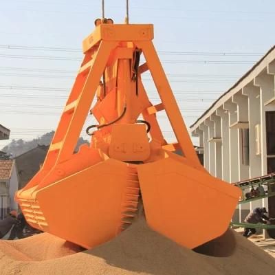 Single Rope Remote Control Crane Grab Clamshell Buckets