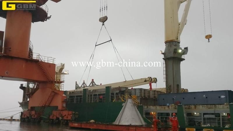 45t30m Secondhand Marine Deck Crane/Ship′s Crane Used Crane for Sale