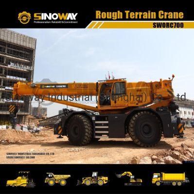 70 Ton Rough Terrain Crane, 4X4 off- Road Crane