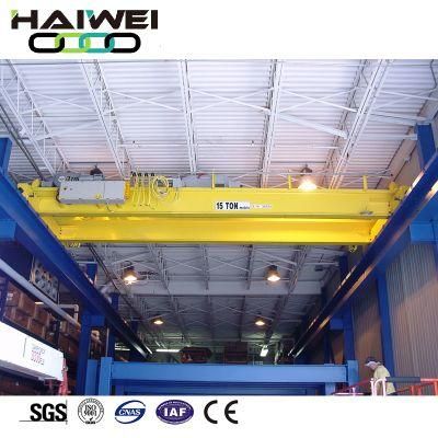 Best Selling 100 Ton Warehouse Double Beam Bridge Crane Manufacturer