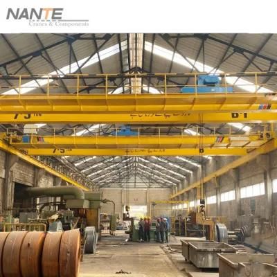 China Top Manufacture Steel Bar Double Girder Bridge Lifting Cranes