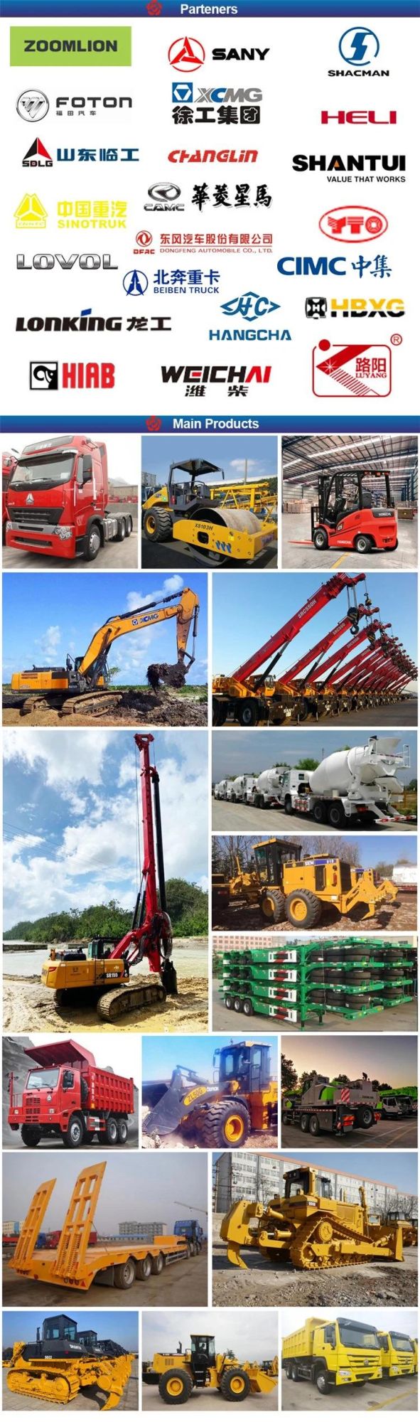 Sinomach Truck Crane Ttc008A2-VI  Truck Mouted Crane for Sale