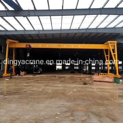 High Efficiency Electric Gantry Crane 10ton 5 Ton Tonnage