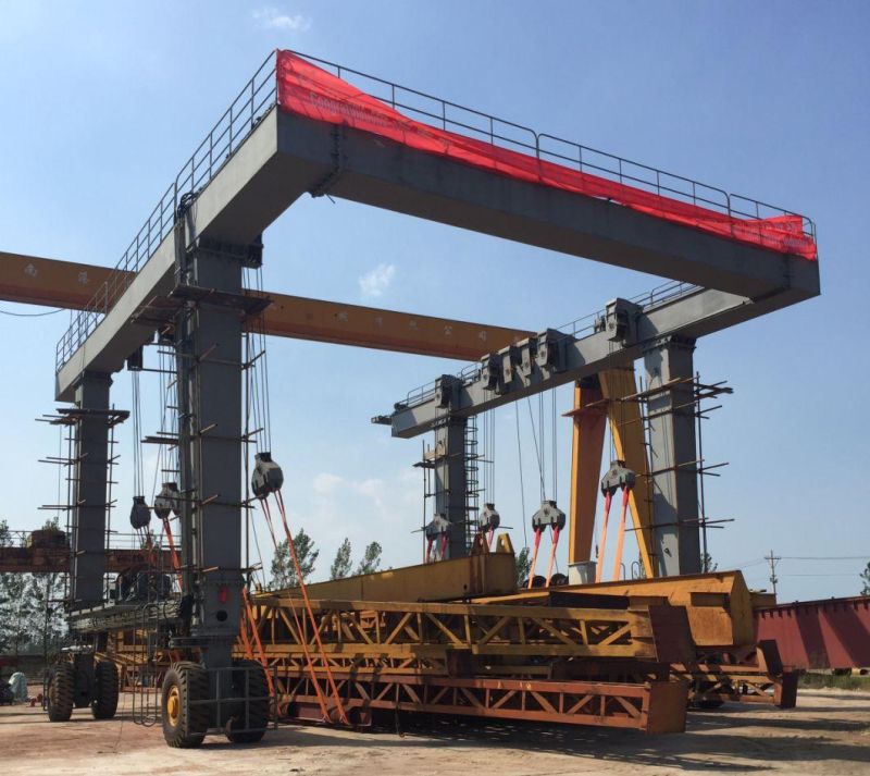 Mobile Boat Lifting Gantry Crane for Dockyard