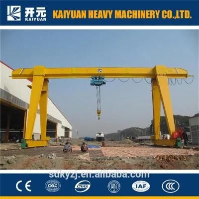 0.5t Electric Traveling Single Girder Gantry Crane with Rope Hoist