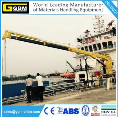 Vessel Boat Crane for Shore Offshore Platform ABS CCS Certificate