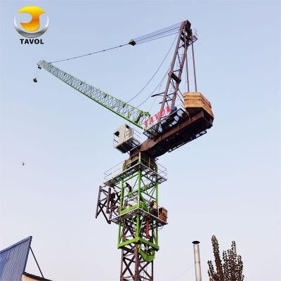 China CE Approved Model 5020 Jib Length 50m Luffing Brand Tower Crane