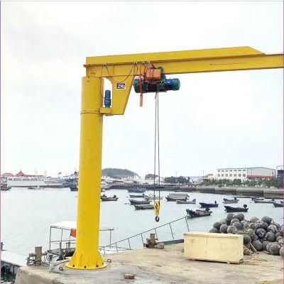 Factory Price Dingya 0.25ton 0.5ton 1ton 2ton 3ton 5ton Floor Mounted Jib Crane