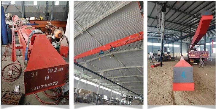 Monorail Bridge Crane 3ton 5 Ton 7.5 Ton Single Beam Overhead Crane for Factory