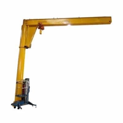 Single Column Swing Jib Cantilever Crane Lifting Equipment on Sale 2t