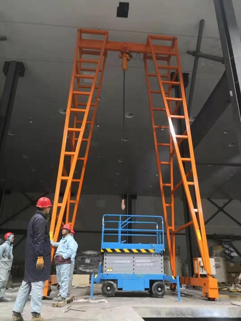 Portal Crane with Chain Hoist 1t 2t 3t 5t