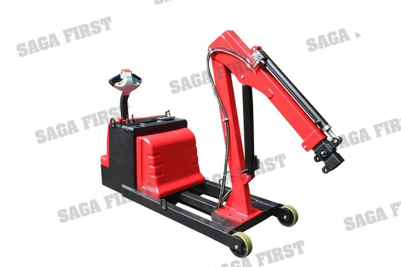 1t Foldable Electric Extended Boom Telescopic Crane