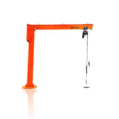 1t Pillar Jib Crane Electric Rotated Lifting Equipment with Best Price