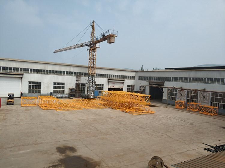 Self Climbing Qtz160 (6515) Model Max. 10t with Quick Assemble Construction Building Tower Crane